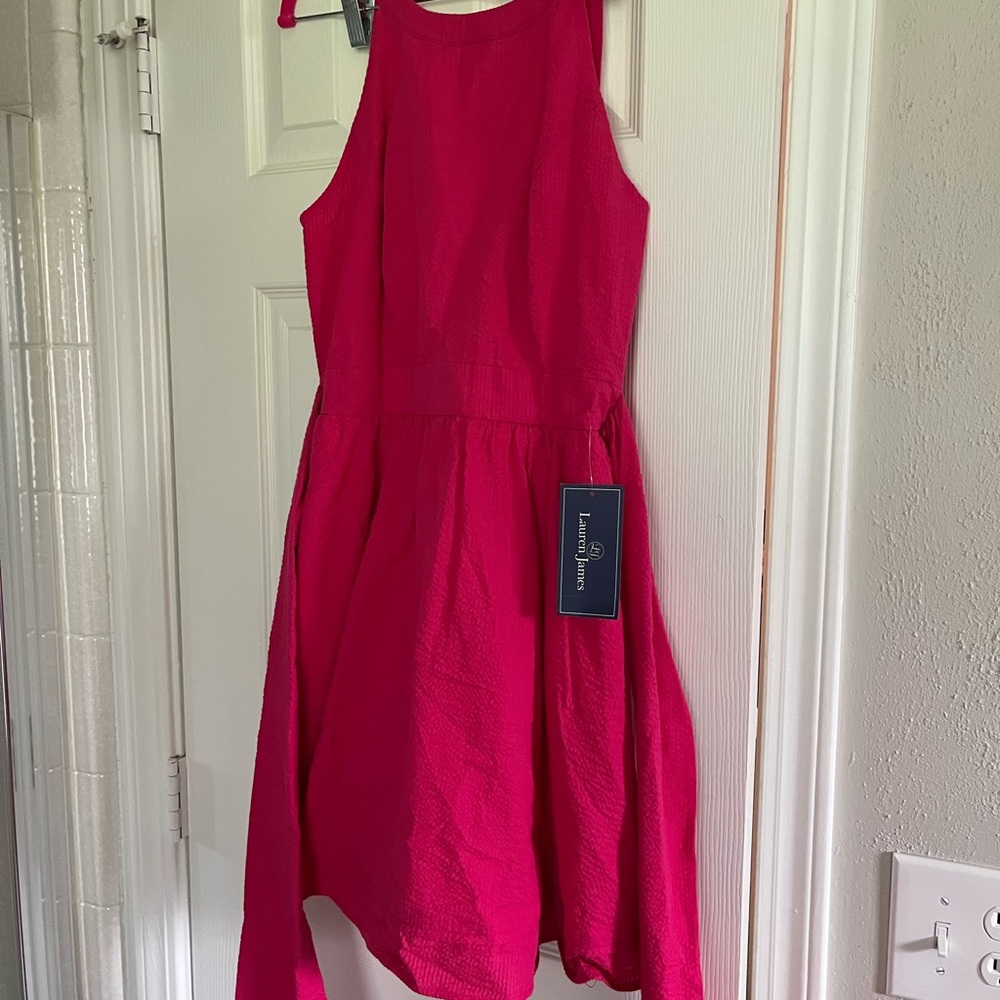 Lauren James seersucker dress